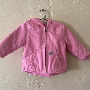 Pink Carhartt Toddler Coat